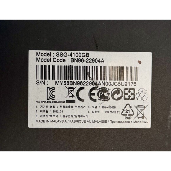 4X New Genuine SSG-4100GB 3D Active Shutter Glasses For Samsung TV - Picture 3 of 5